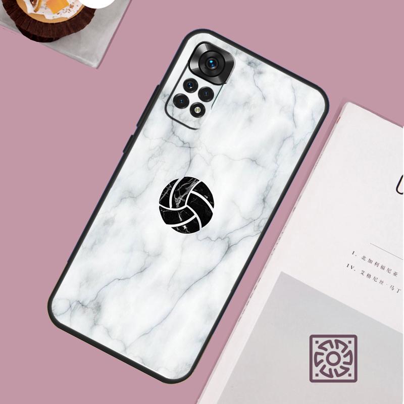 Volleyball Sport Phone Case For Redmi Note 13 Pro 12 11 10 9 8 Pro 9S 10S 11S 12S 10A 9C 10C 12C 13C Cover