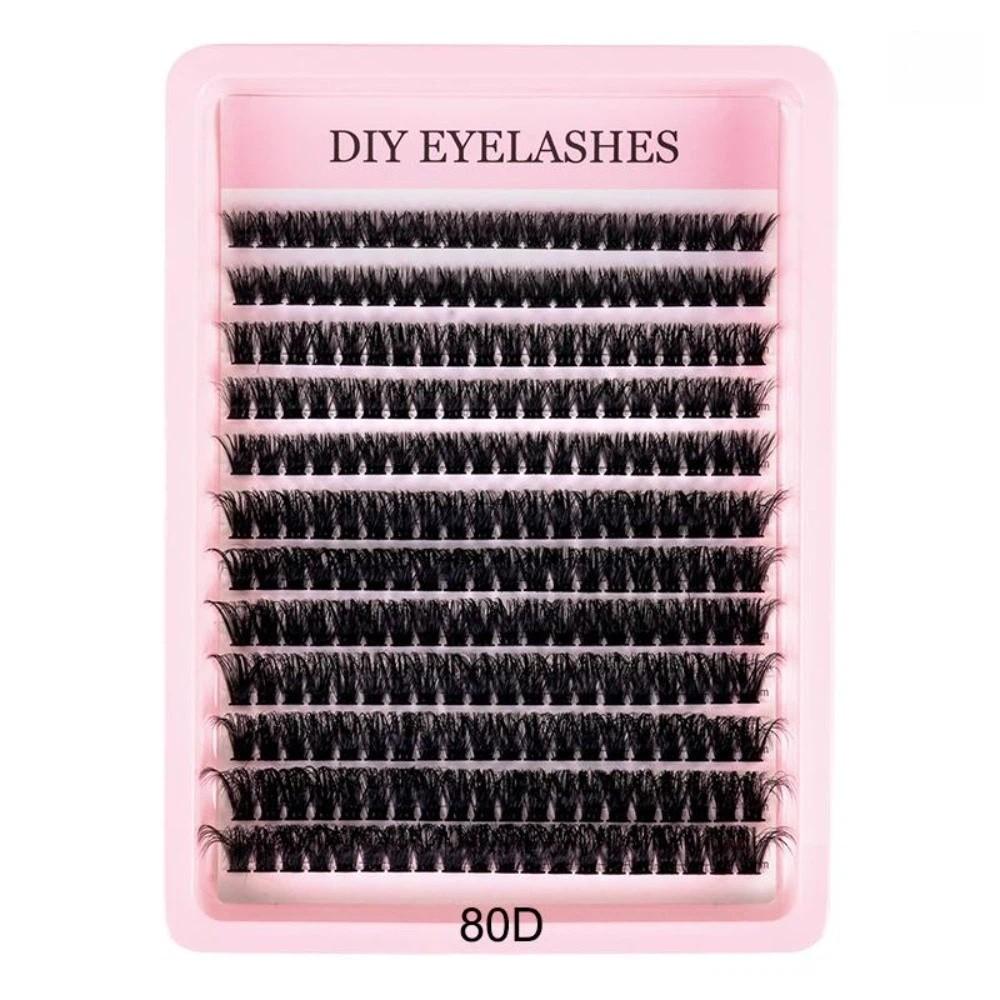 Enlarge Eyes False Eyelashes Segmented Individual Lashes for Beginners