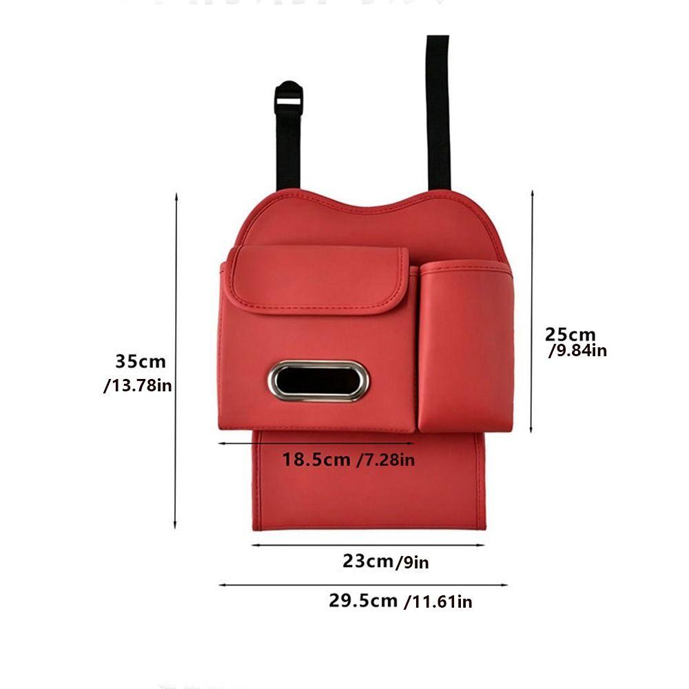 Space Saving Car Backseat Organizer Waterproof Car Seat Back Tissue Box Car Cup Holder Back Seat