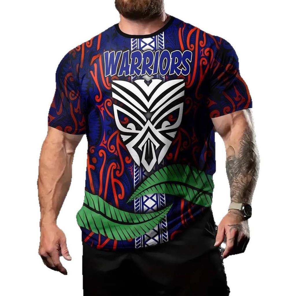 Летний топ с круглым вырезом и 3D-принтом, модная повседневная мужская футболка с коротким рукавом