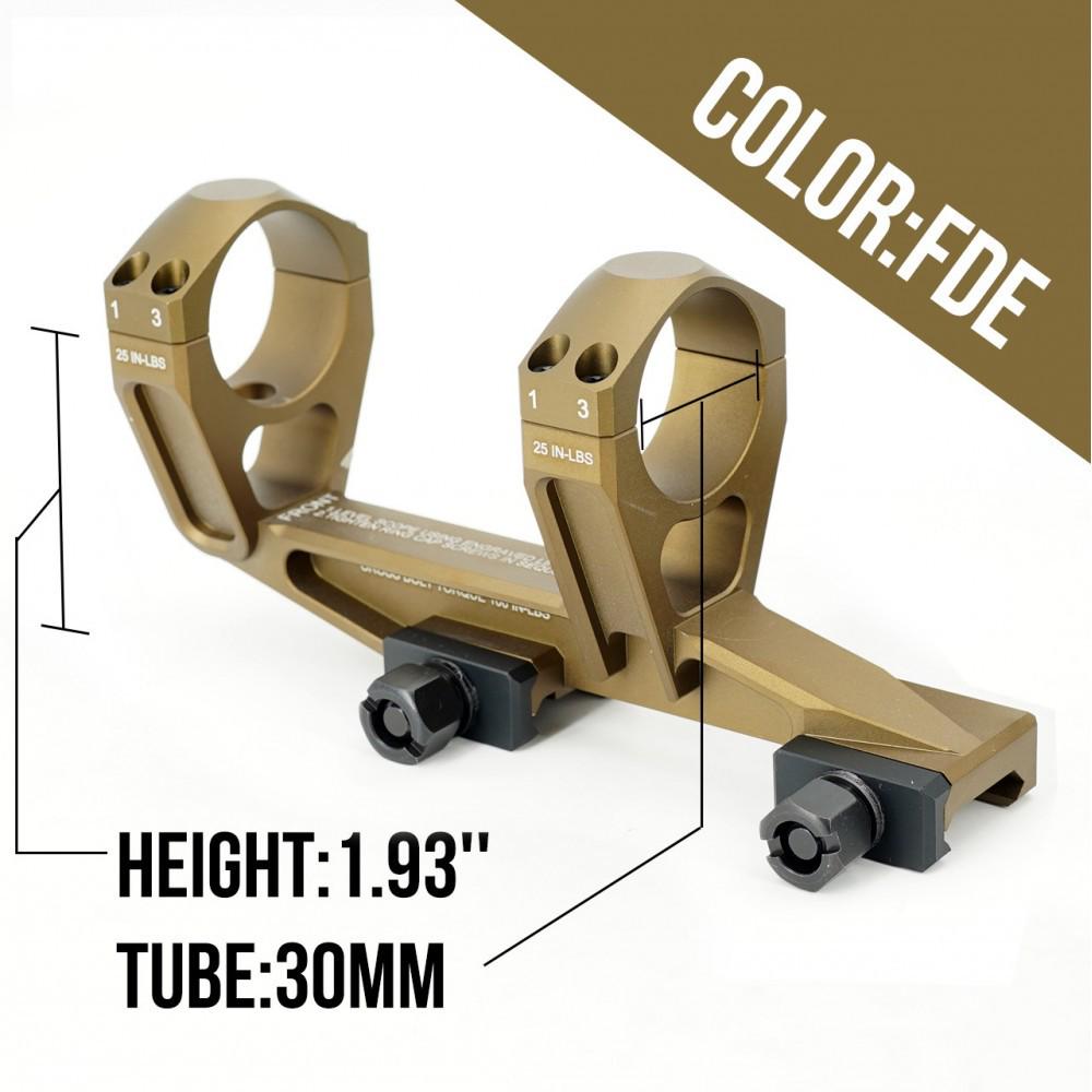SPECPRECISION Tactical 1.54/1.93 inch High 30mm/34mm Diameter Optical Bridge