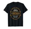 60th Birthday 60 Years Old Born In 1964 Vintage 60 Years Old T-shirt