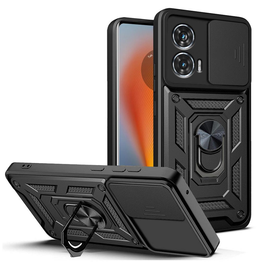 Для Moto Edge 50 Fusion 50Ultra 50 Pro Edge 40 Neo защита скользящего объектива камеры противоударный защитный чехол для Motorola E13 крышка-держатель с магнитным кольцом