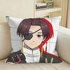 HHayato Suo WWINDBREAKER Square Sofa Pillow Cover Solid Color Living Room Home Decor Cushion Case