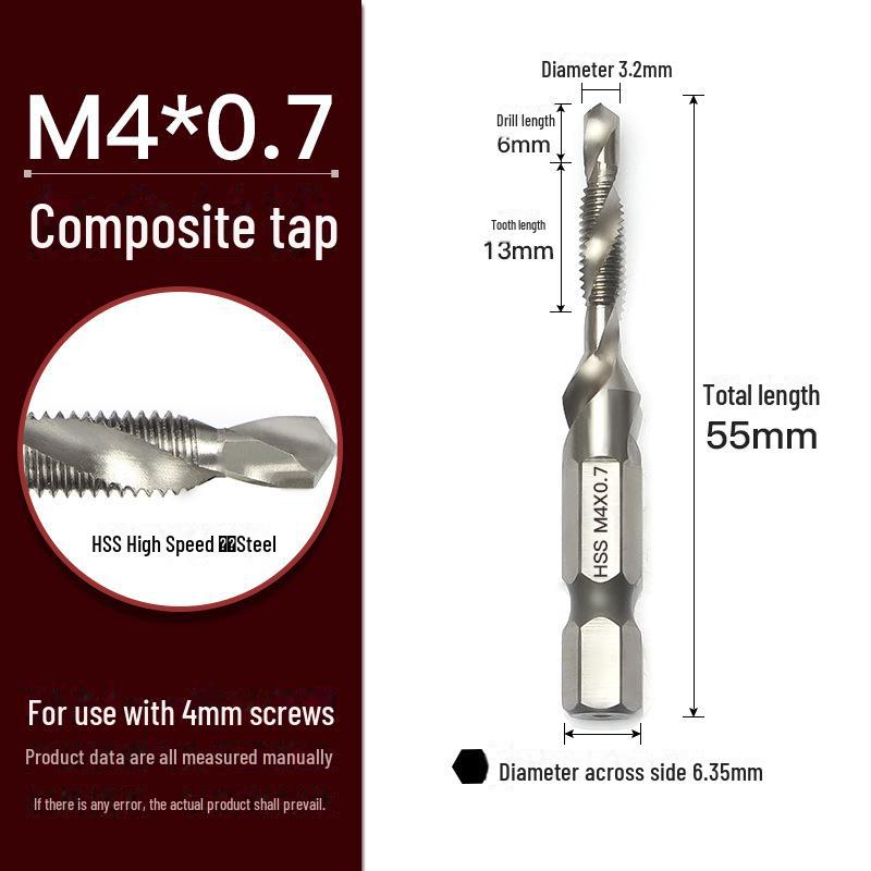 Универсальная ручная дрель-метчик для сверления и нарезания резьбы