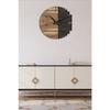 Wooden Modern Wall Clock, Hall Wall Clock, Living Room Wall Clock, Home Gift, 42cm
