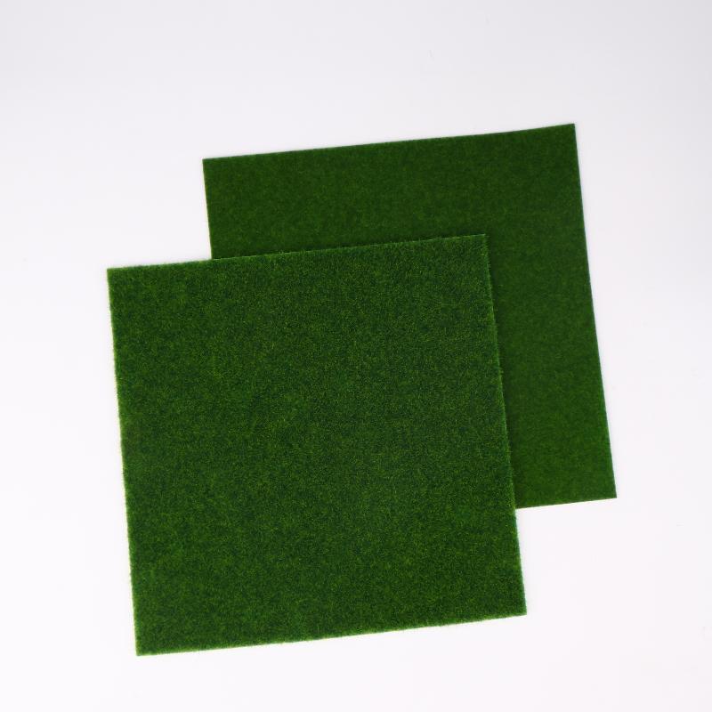 1/2 шт. Проект «Сделай сам», Модель сцены, Аксессуары для железнодорожной планировки, Квадратный коврик из травы 15/30 см, Толщина 3 мм, 5 мм, 8 мм, Ковер из искусственного газона
