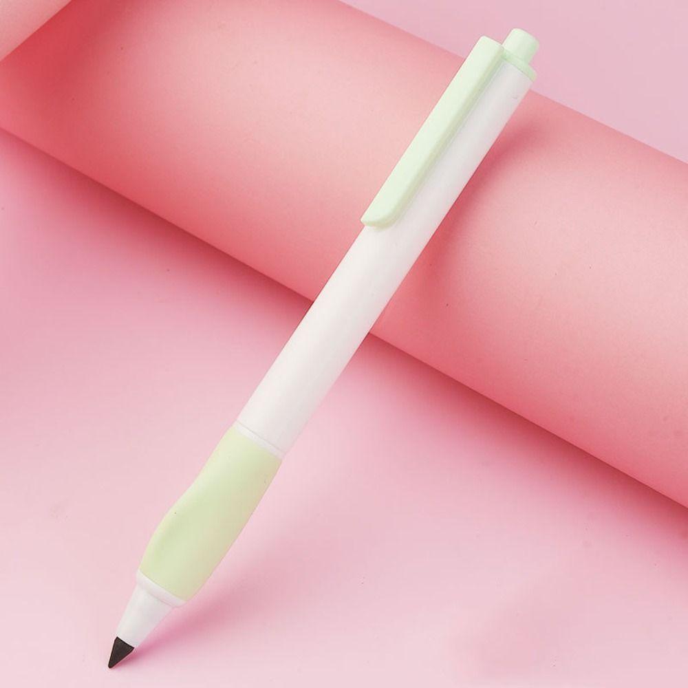 HB Press Pencil No Sharpening Eternal Pen Kawaii Unlimited Pencil Children