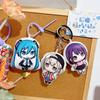 Game AKIYAMA MIZUKI Kusanagi Nene Kamishiro Rui Cosplay Keychain Plush Pendant Keyring Key Chain Bag Ornaments Accessories Gift