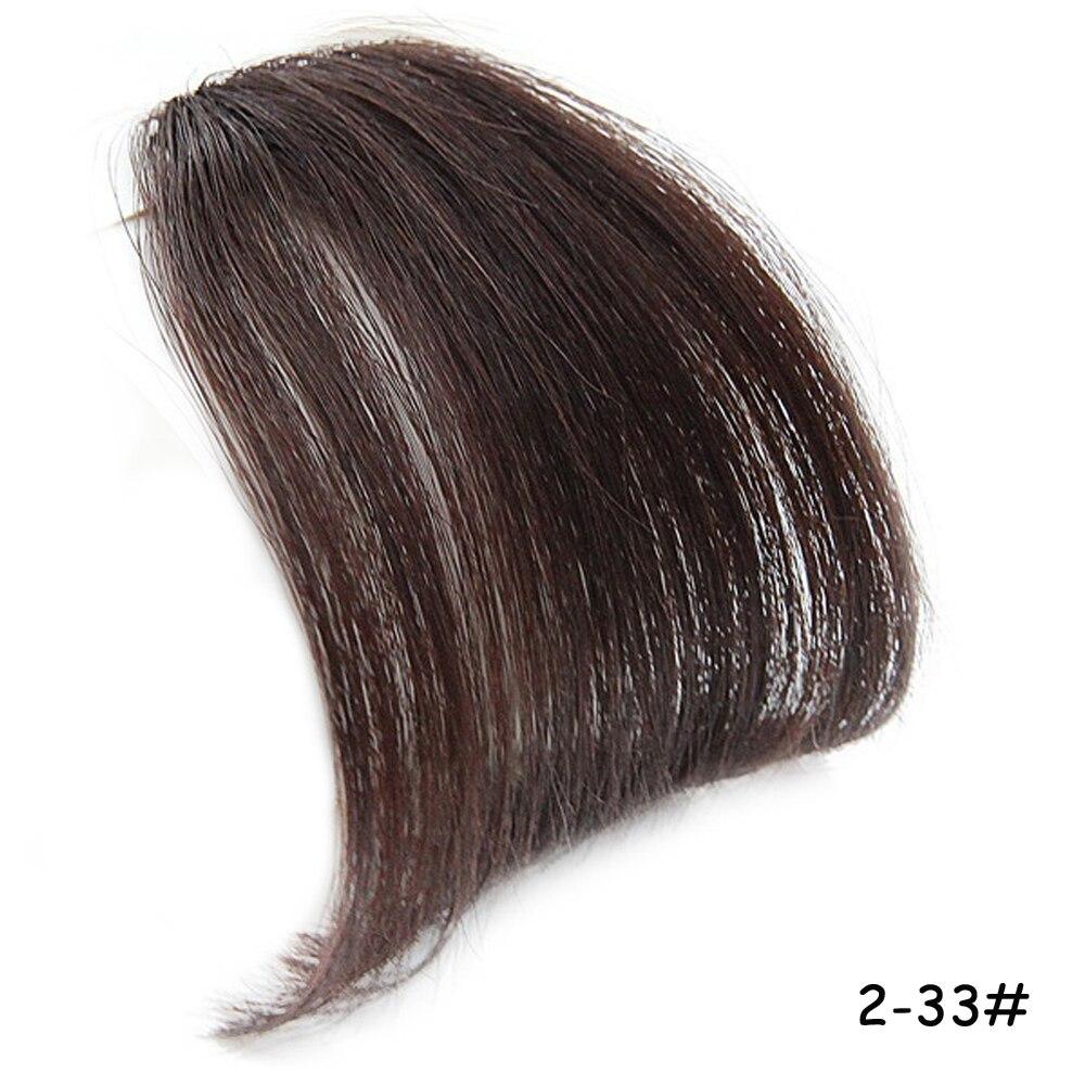 LISI HAIR Синтетические накладные челки для наращивания волос, заколки для волос, натуральный черный, светло-коричневый, темно-коричневый, высокотемпературное волокно