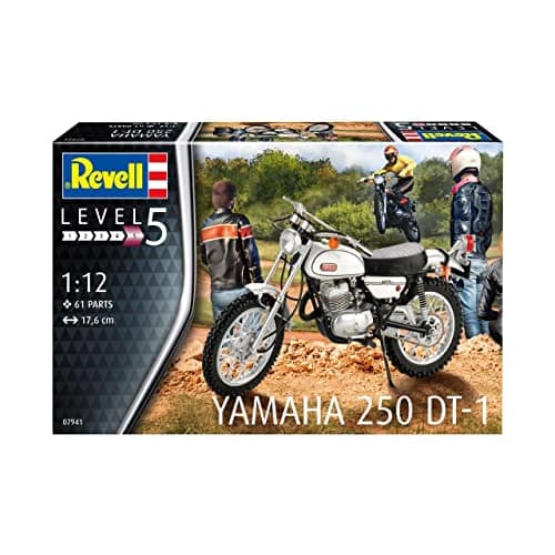 German Revell 1/12 Yamaha 250 DT-1 Plastic Model Kit 07941