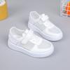 Кроссовки Tenis, детские летние новые спортивные туфли для мальчиков и девочек, повседневные туфли для досок, дышащая сетка, детские маленькие белые туфли на мягкой подошве