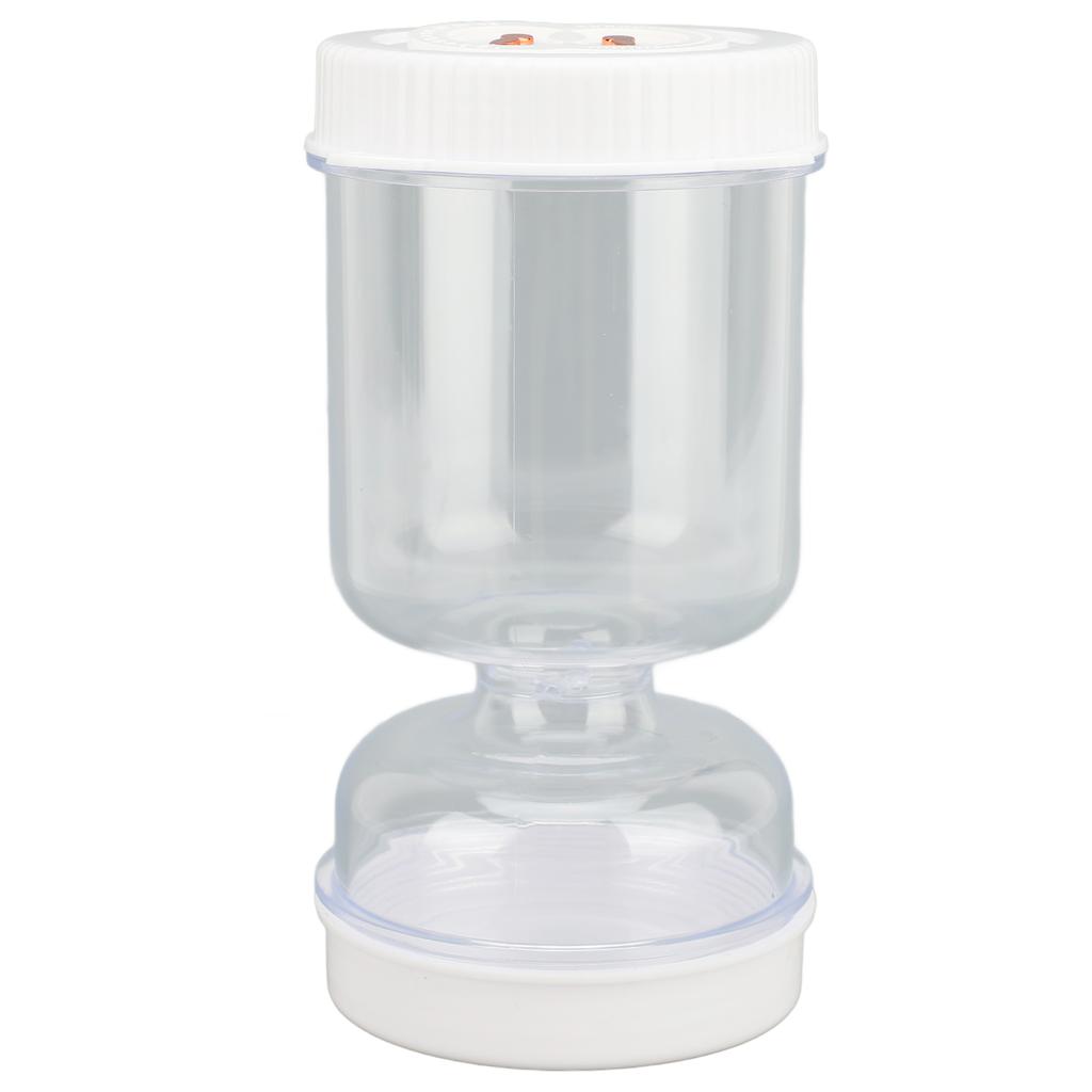 Pickle Jar 25oz Olive Hourglass Jar Leakproof Pickle Juice Separator Jar Pickle Flip Jar for Gherkin Jalapeno Dry Wet