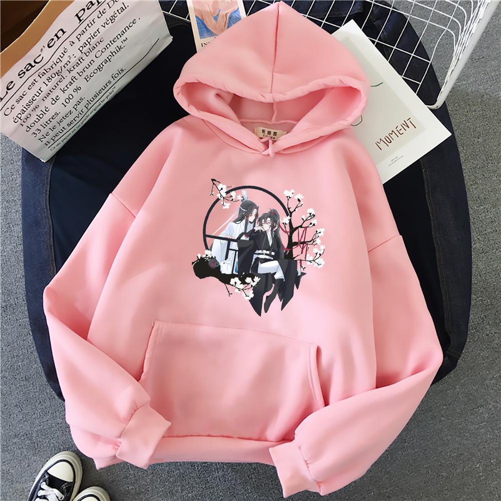 Anime Mo Dao Zu Shi Hoodie Streetwear Women The Untamed Lan WangJi Wei Wu Xian Print Hoodies Harajuku Itself Sweatshirt Moletom