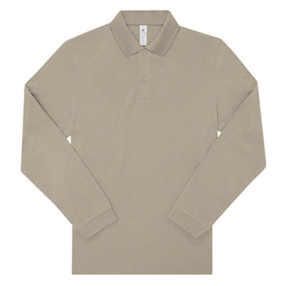 B&C Unisex Adult My Polo 180 Long-Sleeved Polo Shirt