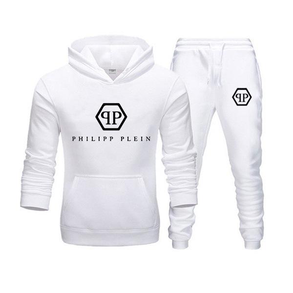 Мужской спортивный костюм с принтом букв - Коллекция Осень 2023