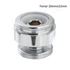 Accessories 360 Degree Adjustable Faucet Adapter Swivel Aerator Adapter Tap Aerator Connector