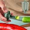 Yousheng Pepper Corer 2 в 1 Устройство для удаления сердцевины болгарского перца Кухонная утварь Twist And Pull Устройство для удаления семян из овощей и фруктов