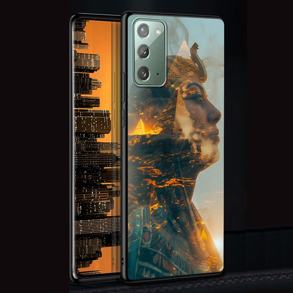 Чехол Pantheon для Samsung Galaxy Note 20 Ultra 10 Plus 9 8 TPU Чехол для телефона Note 10 Lite Черный Мягкий чехол Funda Capa