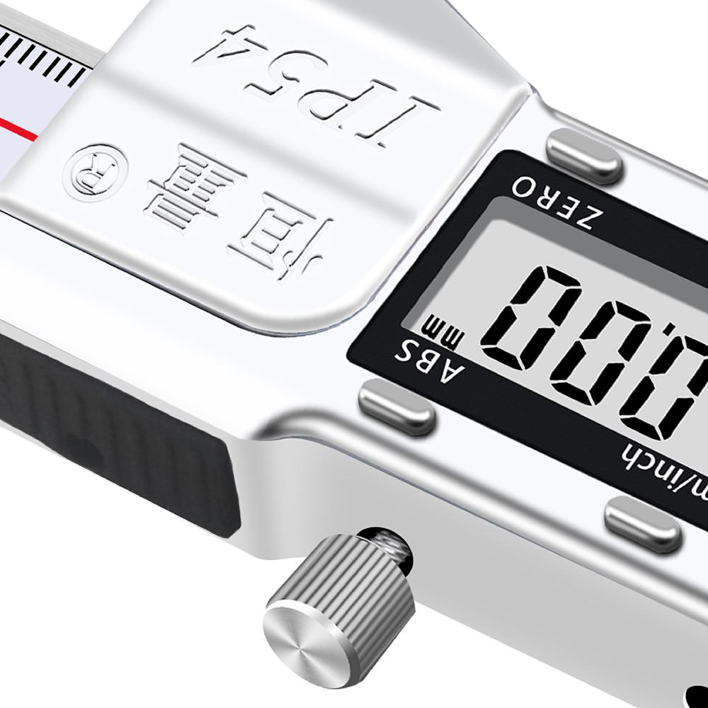 Digital Display Depth Caliper Electronic Thin Rod Depth Gauge Small Hole Depth Measurement Ruler 0-30mm 0-350mm 0-100mm 0-150mm