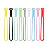 1Pcs 2In1 Silicone Mobile Phone Wrist Straps Short Lanyard Soft Hanging Cord With Stainless Steel Metal Tether Tab Gasket