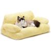 Уютная съемная кровать для кошек и маленьких собак - моющийся, теплый коврик для дивана для домашних животных