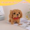 Plush Robot Puppy Interactive Plush Toy for Kids Dog Robot Puppy Barking Tail Wagging Walking Puppy Plush Toys Educational Gift