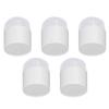 5pcs Makeup Sponge Travel Case Double Layer Hollow Airy Bracket Dust Proof Cover Beauty Egg Holder W