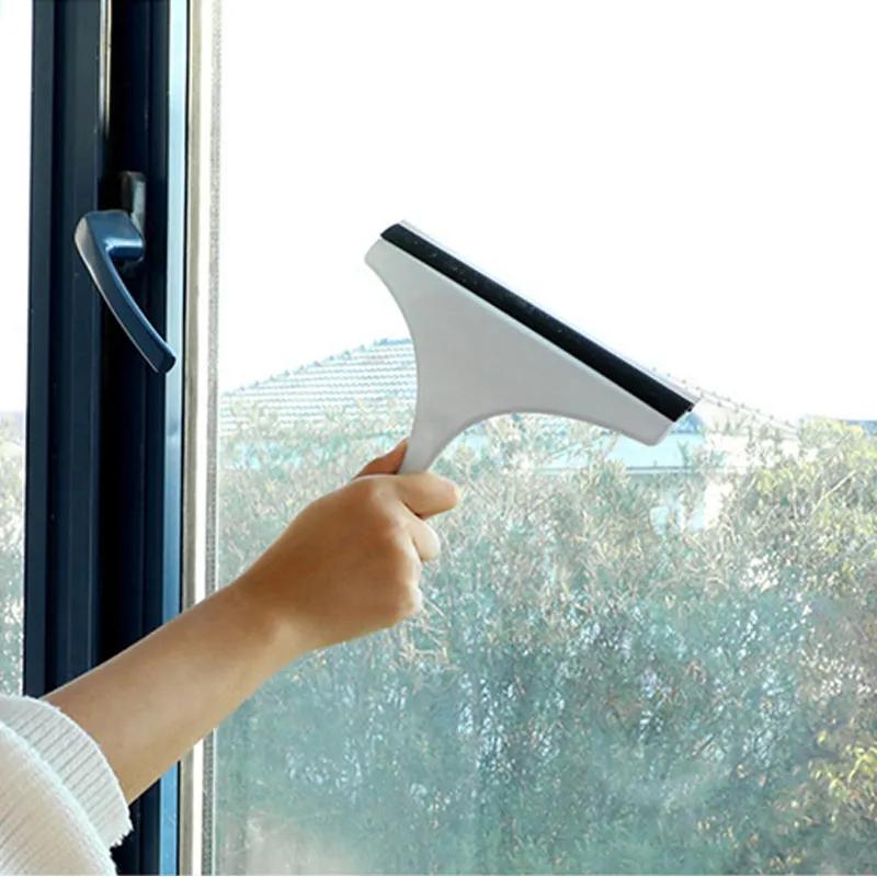 Soft Rubber Glass Scraper Window Artifact Bathroom Floor Tile Wiper Household Handheld Cleaning Tool Glass Cleaner Cleaning Glass Scraper YLE220