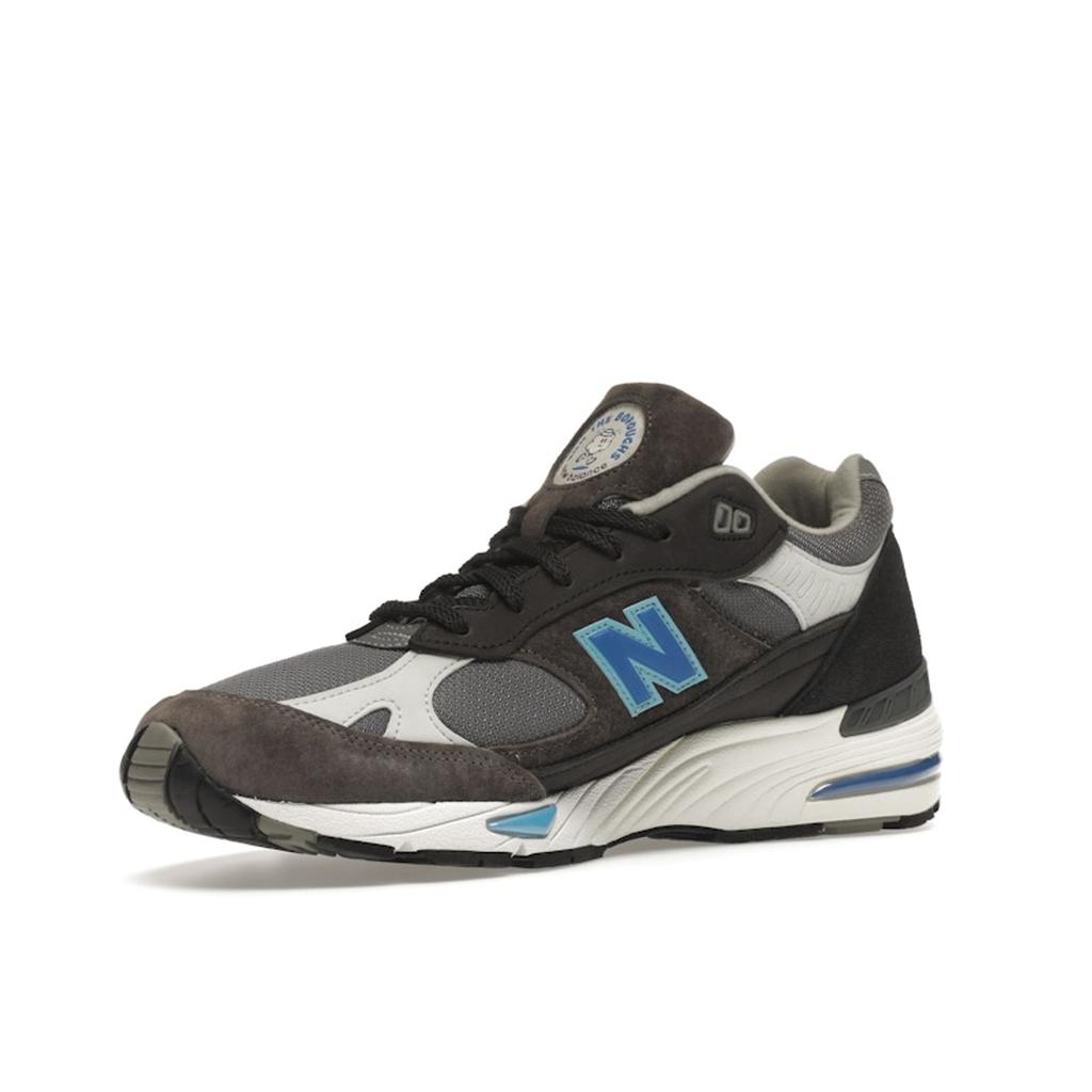 Run The Boroughs x New Balance 991 Made in England London Marathon Men Sneakers Grey Black Blue M991LM
