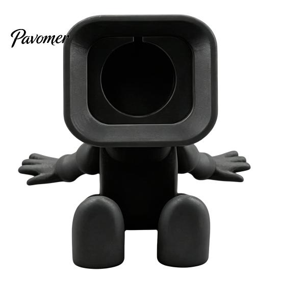 Зарядная станция для часов, 3D-печатная подставка-зарядное устройство, Компактная док-станция в форме робота для Apple Series Ultra/SE/8/7/6/5/4/3/2/1, Пластик