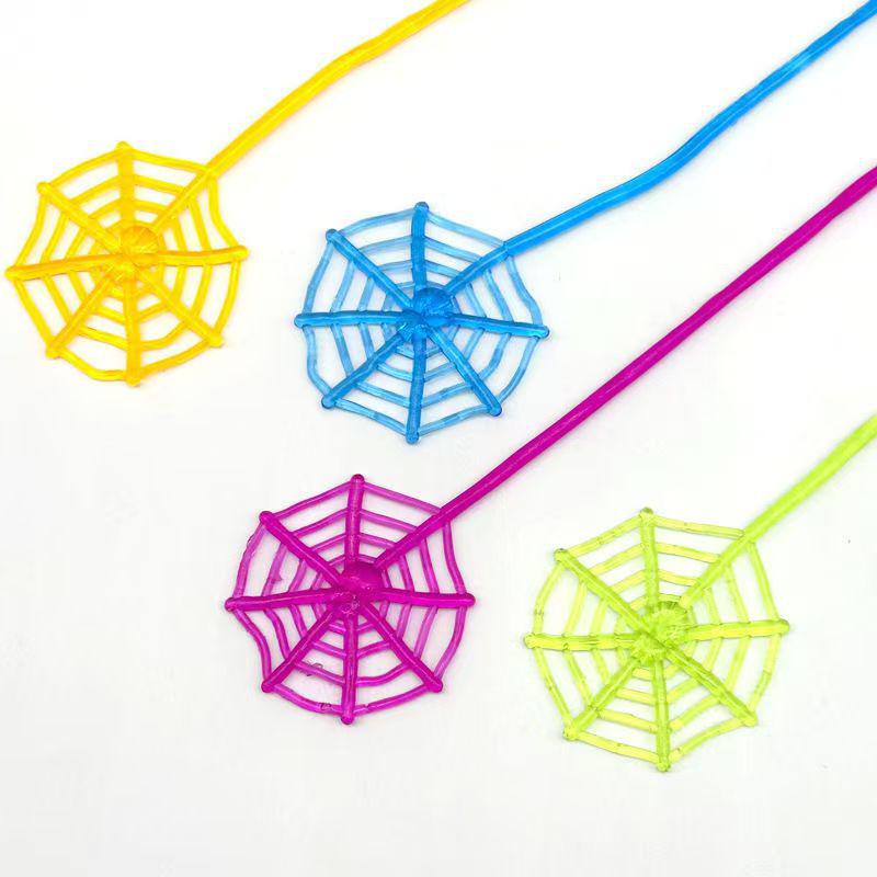 Sticky Ghost Hand Spider Web Halloween Climbing Toy