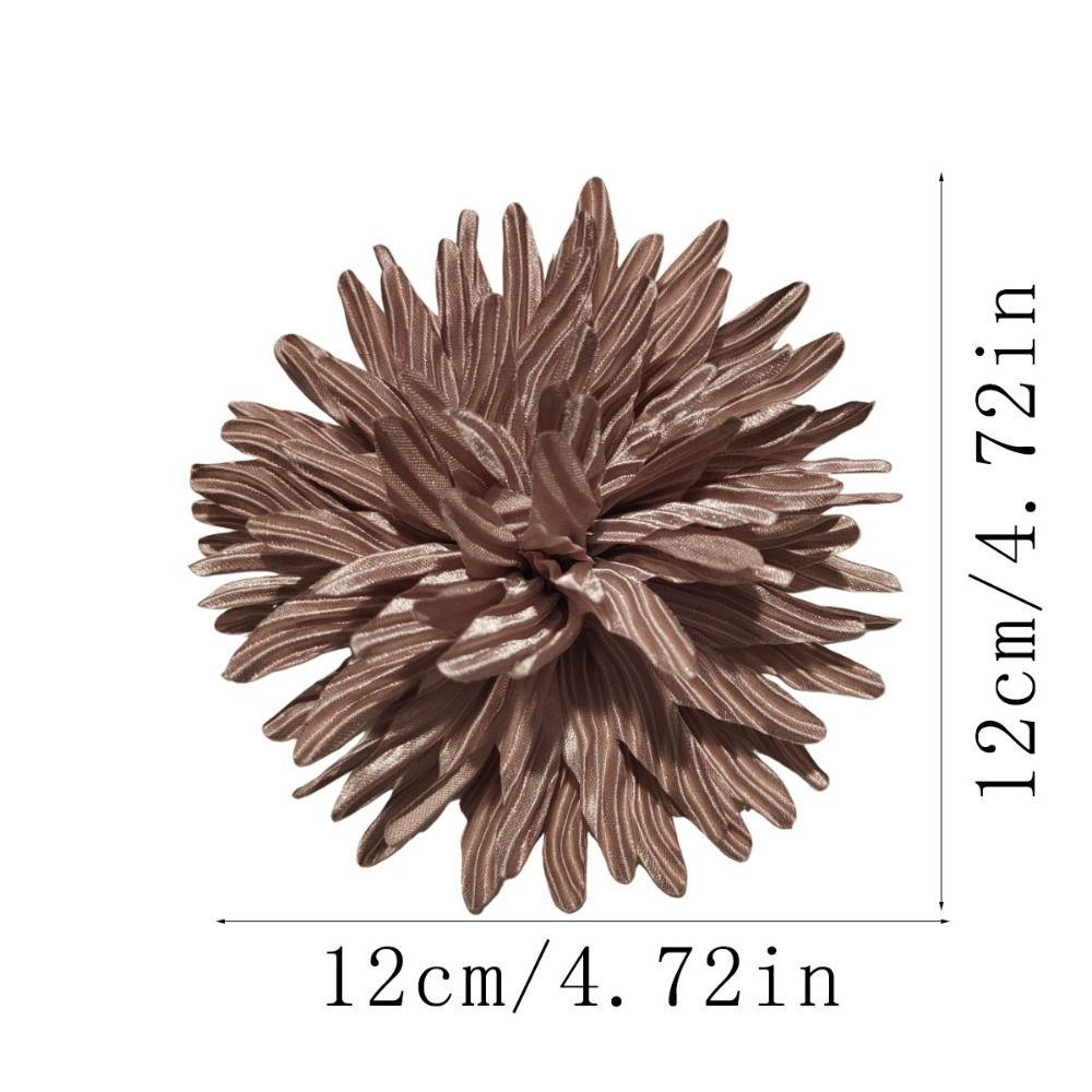 Suit Sweater Coat Large Flower Brooch Fabric Handmade Accessories Pin Brooch New Corsage