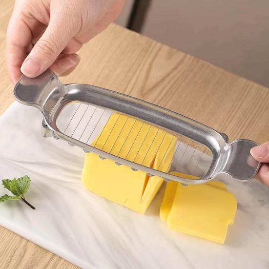 Сырорезка Ручной Защитный кожух из нержавеющей стали Безопасная резка Удобная овощерезка Легкий эргономичный инструмент для резки сыра