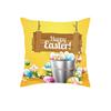 Easter Bunny Pastoral Farm Pillowcase Sofa Bedside Print Easter Egg Animals Leaning On The Waist Pillow