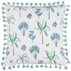 Chamae Tassel Floral Cushion Cover