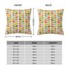 Модные наволочки на подушки Orla Kiely 45x45 см, бархатные, с скандинавскими цветами, многостебельные, для дивана, квадратные
