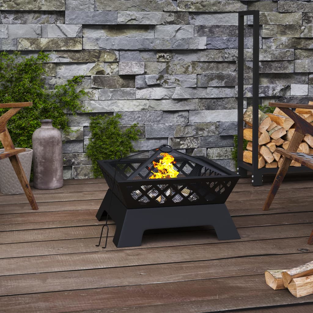 Extra Large 50 cm Fire Bowl with Poker