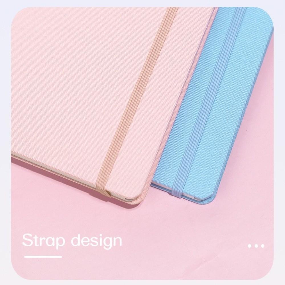 Daily Planning 2027 A5 Planner Notebook with Strap Daily Planner Fabric Notebook Office Stationery