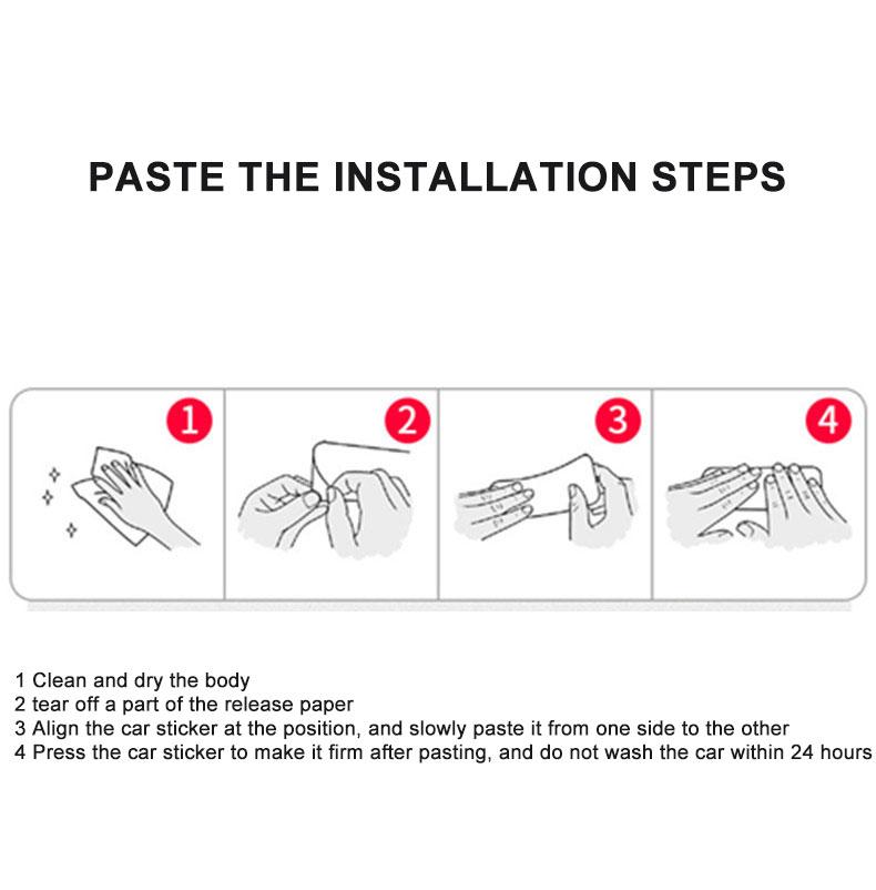 4 шт./компл. текстура из углеродного волокна, дверная ручка автомобиля, чашка, защитные наклейки от царапин, внешняя водонепроницаемая наклейка на автодверную чашу