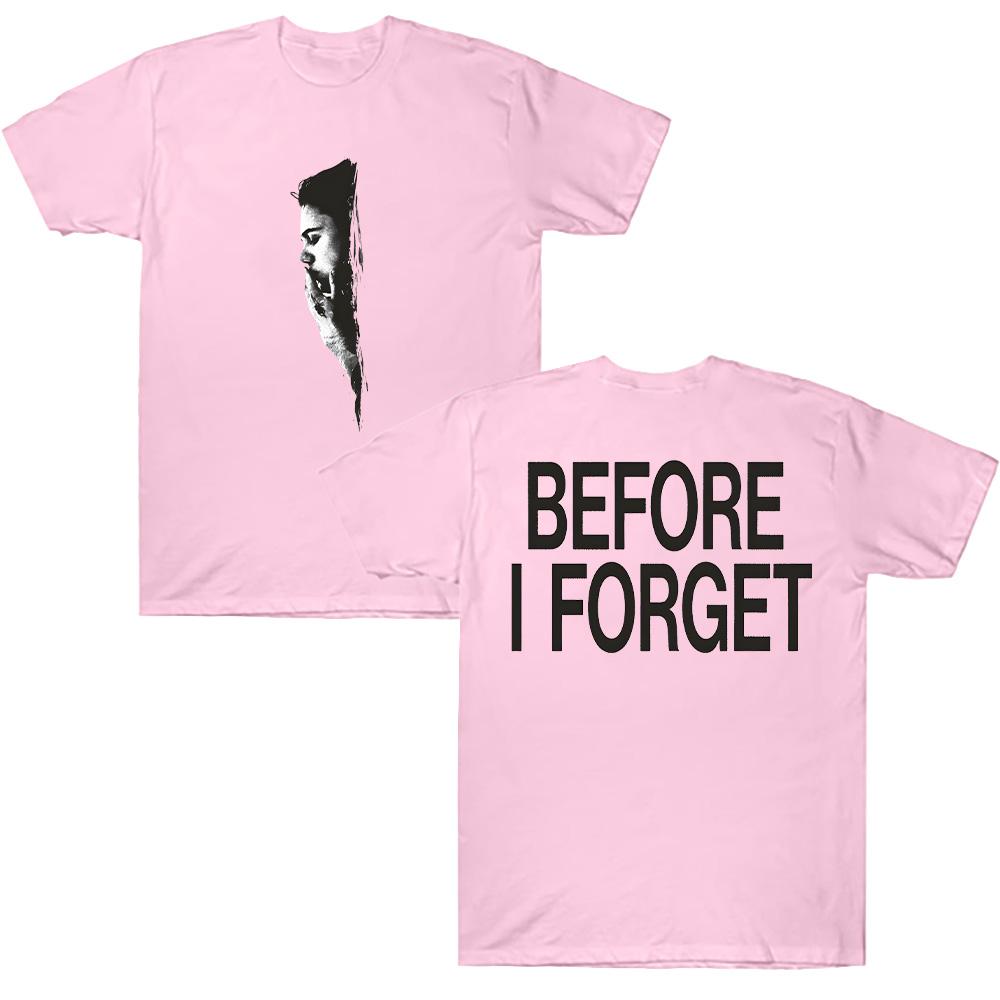 BIF ALBUM Tee The Kid LAROI Before I Forget Clothing Unisex High Quality Cotton Tee Shirt Fashion Comfortable Round Neck Y2K Top