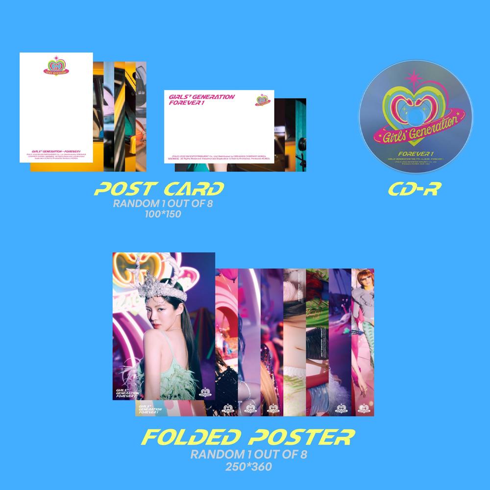 GIRLS GENERATION - 7-й полноценный альбом [FOREVER 1] Standard ver.
