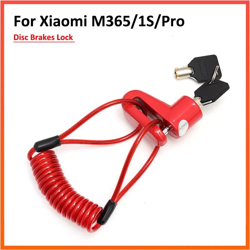 Electric Scooter Anti-theft lock Universal Bicycle and Motorcycle Anti-theft Accessories for Xiaomi M365 1S Pro Disc Brake Lock