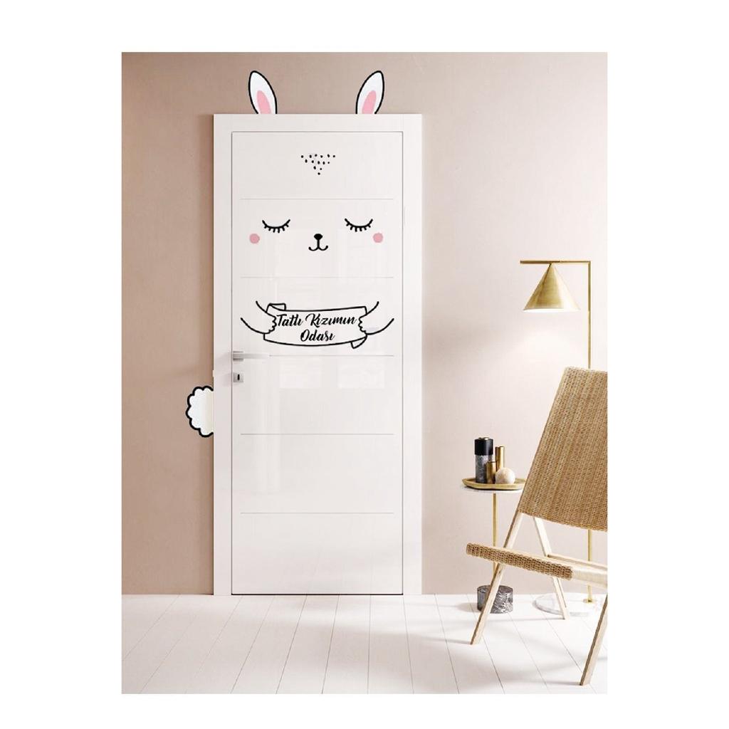 Bunny Door Sticker - My Sweet Daughter's Room