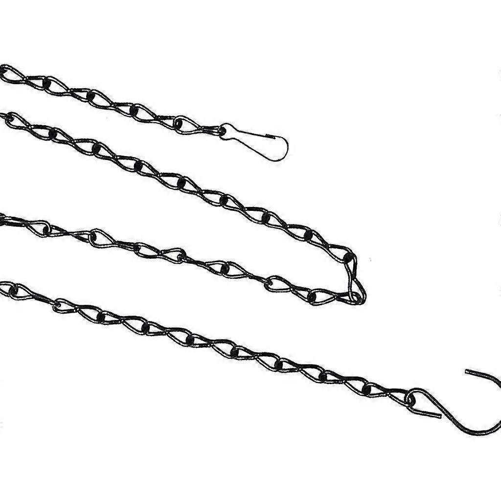 Hanging Basket Chain, 3 Sets Plant Hanger Metal Chains With Clips--