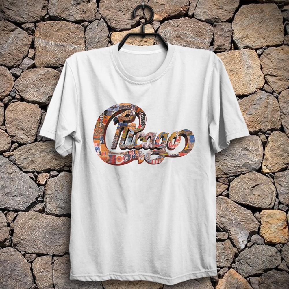 Logo Chicago band T shirt Terry Kath Robert Lamm Dawayne Bailey Peter Cetera Unisex T-Shirt