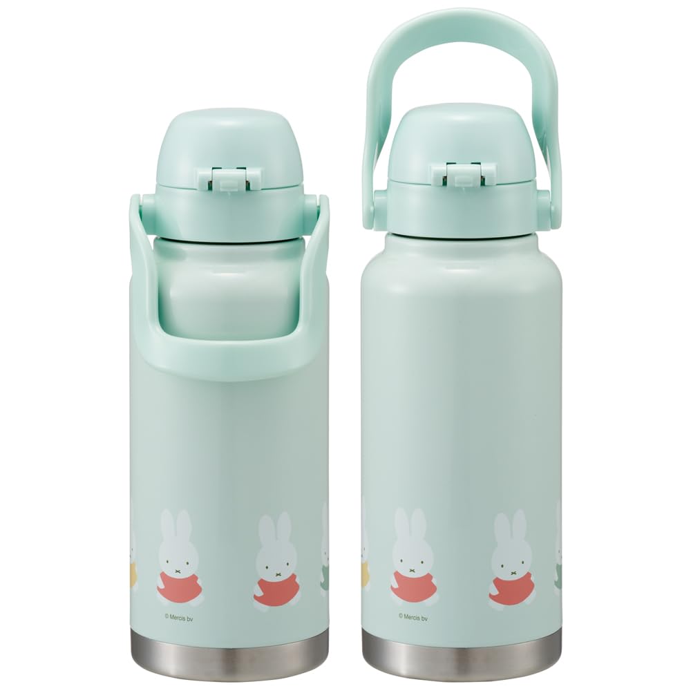 Skater Miffy STD10H-A Stainless Steel Direct Bottle with Handle, 1000ml Water BottleMug