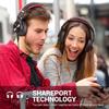 OneOdio Wired Headphones A71 Red DJ Monitor Closed-Back Dual 3.5mm Jack Gaming Music Instrument Practice Home Recording DTM Calls