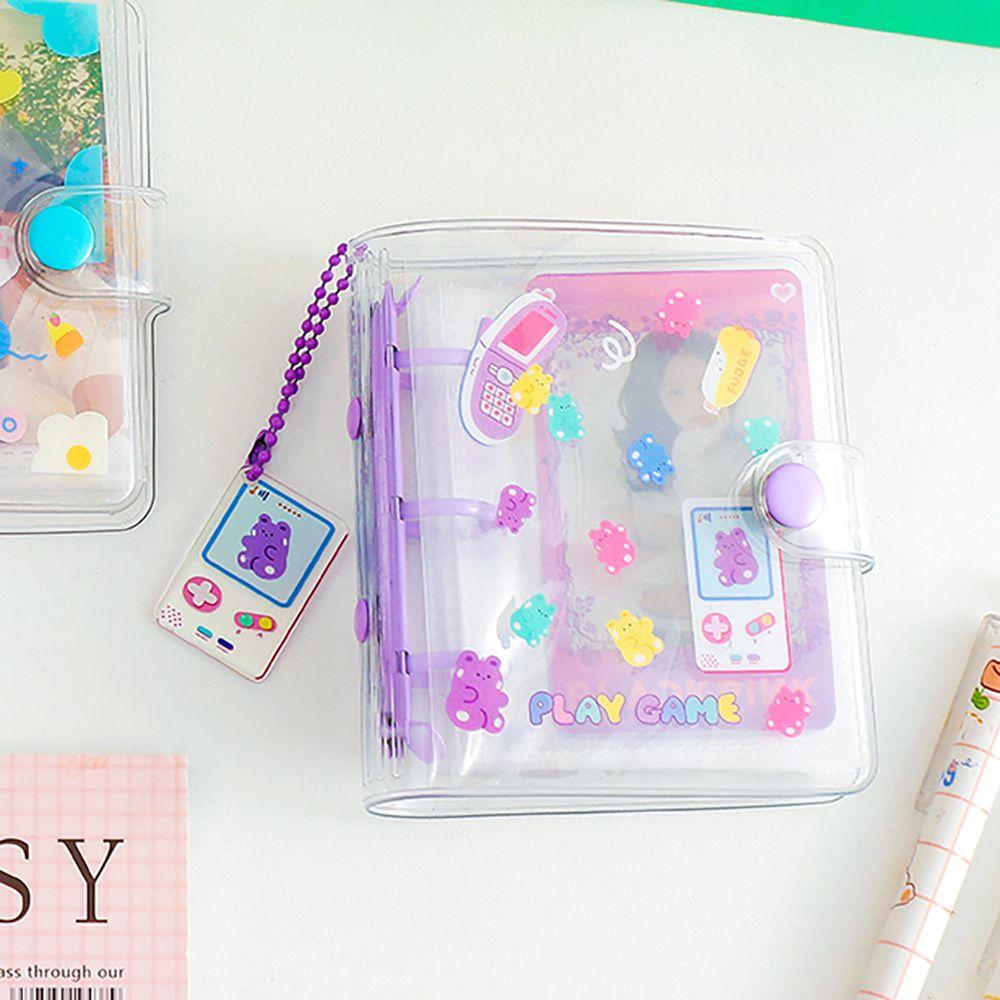 Journal 3 Hole Hand Book Mini Photo Album Loose Leaf Notebook Binder Ring Notebook Binder Notebook