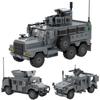 Военный Cougar MRAP Humvee Oshkosh KOZAK 2M1 Украинский Бронированный Тактический Транспортёр Бронированная-Машина Танк Военный Конструктор Игрушка